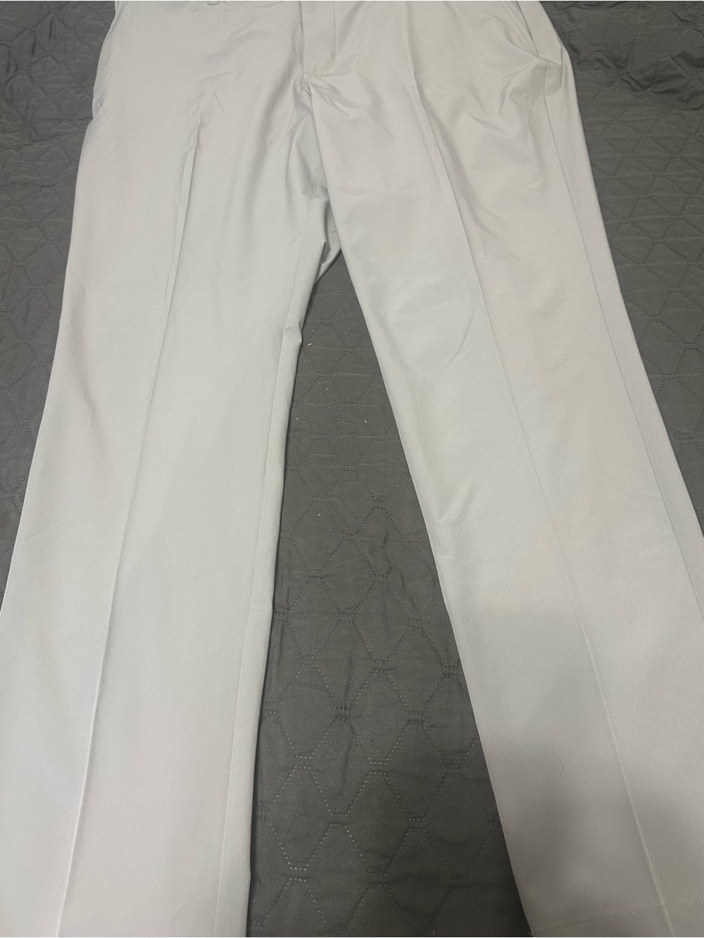 adidas Men's White Athletic Pants